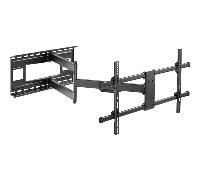 SOPORTE PANTALLA 43" - 80" DOBLE BRAZO LARGO ARTICULADO EQUIP MAX. 50KG VESA MAX 800X400