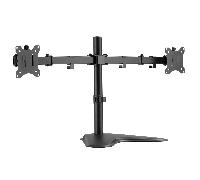 SOPORTE PANTALLA SOBREMESA 13"-32" DOBLE BRAZO SOPORTA 2 MONITORES VESA STANDARD HASTA 8KG