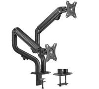Aisens DT32TSR-141 Soporte Contrapeso Eco 2 Brazos para Monitores/TV 17"-32" VESA 100x100 Máx. 8Kg
