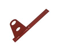 Soporte para 2 tubo antinieve - Para cubiertas planas: bitumen, chapa, tejas asfálticas (RAL 3009 Castaño)