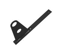 Soporte para 2 tubo antinieve - Para cubiertas planas: bitumen, chapa, tejas asfálticas (RAL 7024 Grafito)