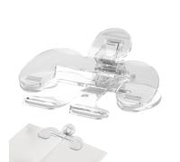 Soporte para abrelibros de 12° | Clips transparentes de apertura de página, soporte portátil para estudio, lugar de trabajo, cocina, escuela, libro de texto, aula, libro de cocina