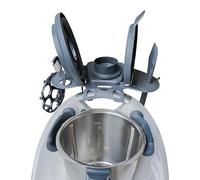 Soporte para accesorios Thermomix, adecuado para TM5 y TM6, espacio para hasta 9 accesorios, estante para robot de cocina, almacenamiento de accesorios