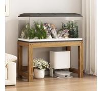 Soporte para Acuario De Madera Maciza, Mueble para Acuario, Soporte for Plantas De Interior, Estante Multiusos,B,80X30X50CM(31X12X19IN)