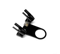 Soporte para aerógrafo que se fija al compresor para accesorios de soporte, sostiene hasta 2 aerosoles para pistolas, soporte de metal para montaje de regulador, herramienta esencial para artistas