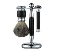 Soporte para afeitado, Soporte for maquinilla de afeitar Prácticos soportes for brochas for hombres, soporte for cuchillos manual for caballero retro, juego herramientas for profesionales moda