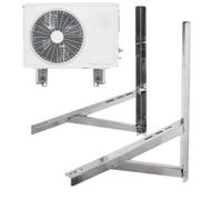 Soporte para aire acondicionado de pared de acero para aire acondicionado | Unidad exterior de pared mini split para unidad exterior condensador bomba de calor compresor HVAC