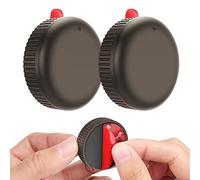 Soporte para Airtag IPX8 Impermeable Stouchi (2Pack),Funda para Airtags con Adhesivo VHB 3M,Soporte para Air Tag para PC para Bicicletas,esquís,Cajas de Herramientas,cortadoras de césped-Gris cálido