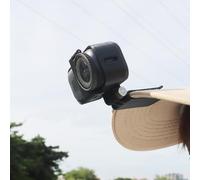 Soporte para ala de Gorra para dji OSMO Nano Soporte con Clip para cámara de acción y Gorra de béisbol Soporte de liberación rápida con Abrazadera para Gorra de béisbol