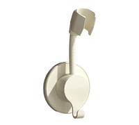 Soporte para alcachofa de ducha | montaje en pared giratorio - Soporte ergonómico para alcachofa de ducha con agarre fijo para baño de invitados, residencia estudiantil
