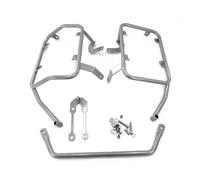 Soporte para Alforjas Laterales con Caja Herramientas Motocicleta para Suzuki para V-Strom 800DE 2023-2025 Motocicleta Portaequipajes(Plata)