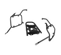 Soporte para Alforjas Laterales Y Portaequipajes para Baúl De Motocicleta para para BMW F800GS F700GS 2009-2017(Negro,One Set)