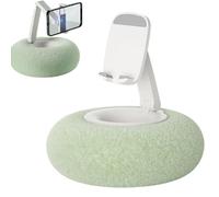 Soporte para almohada para tableta: cojín antideslizante, dispositivo de montaje en cama, teléfono estable | Cómoda solución de visualización de medios para cama, sofá, tableta, teléfono móvil, stream