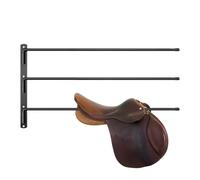 Soporte para almohadilla de sillín, rack, swing out, para una organización estable, fijación de alto rendimiento para bastidores de caballos, montaje de estante para caballos, ideal para conductores
