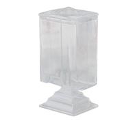 Soporte para almohadillas de algodón, organizador de almohadillas de algodón, dispensador de almohadillas de algodón, removedor de uñas, caja de almacenamiento para almohadillas de algodón