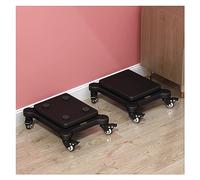 Soporte para Altavo,Plataforma de Soporte de Base de Altavoz Subwoofer, Soportes de Altavoz con Ruedas, Bandeja Universal para Dispositivo de Audio y vídeo para Cine en casa de TV