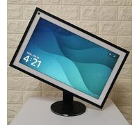 Soporte para Amazon Echo Show 15 Giratorio e inclinable Solo para Echo Show 15 Tres ejes giratorios La base est hecha de aluminio, lo que hace q