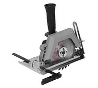 Soporte para Amoladora Angular, Adaptador de Sierra para Taladro Convertir en Sierra de Corte Herramienta de Trabajo Multifuncional Universal Ajustable para Disco de 115mm 125mm