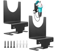 Soporte para amoladora angular, estantería de almacenamiento para amoladora angular de 12,7 cm, soporte para amoladora angular montado en la pared, soporte de herramientas para cortadores, pulidores