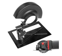 Soporte para amoladora angular: juego de unidades de soporte de acero, enlace sólido gris, unidad de fuerza fuerte | Aspecto de madera pequeña para pulir cabezas de pernos pequeñas de forma segura sin