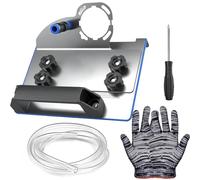 Soporte para amoladora angular, para corte de azulejos de 45 grados, con alfombrilla antideslizante, corte preciso, seguro y duradero, apto para amoladora angular 100