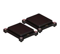 Soporte para Amplificador de Audio Un par de Soportes universales para Altavoces Soportes para Altavoces de Suelo Subwoofer de Escritorio Plataforma de Aislamiento de Audio para Cine en casa con Son