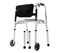 Soporte para Ancianos Entrenador de Rehabilitación Altura Ajustable Vehículo Auxiliar para Caminar Ayuda para Caminar para Recuperación de Ejercicios para Ancianos (Estilo 2) (Estilo4)