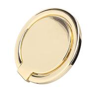 Soporte para Anillo de teléfono, Agarre de Anillo de Dedo para teléfono móvil 360 Soporte de teléfono de Metal Ajustable Soporte magnético para automóvil para teléfonos móviles y tabletas(Oro)