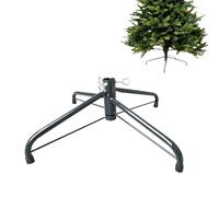 Soporte para árbol de Navidad para árboles Artificiales, Base de Metal de 40 cm, Patas extensoras de Altura Plegables Resistentes con Tornillos Ajustables, Soporte Resistente para 4 pies, 5 pies, 6