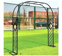 Soporte para arco de jardín, arco de flores para bodas, plantas trepadoras, enrejado, rosas, decoración al aire libre, 220 x 230 cm, diseño elegante