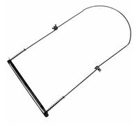 Soporte para armónica de hierro con 24 agujeros para el cuello, gancho para colgar órganos, soporte ajustable para armónica, accesorios para instrumentos de viento de madera