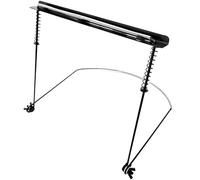 Soporte para armónica de hierro con 24 agujeros para el cuello, gancho para colgar órganos, soporte ajustable para armónica, accesorios para instrumentos de viento de madera