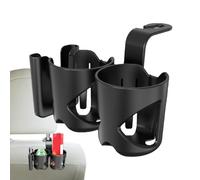 Soporte para asiento trasero - Organizador de reposacabezas de coche con compartimento de almacenamiento - organizador de botellas de vehículo fácil de limpiar para bebidas, café, aperitivos, teléfono