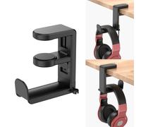 Soporte para auriculares con gancho para auriculares para juegos de PC