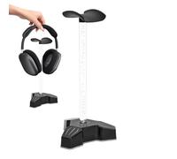 Soporte Para Auriculares Con Puertos De Carga | Accesorios Para PC Con Iluminación RGB | Soporte Para Auriculares Para Escritorio Con Cargador,Para Escritorio Mesa Superficie Estante Oficina Dormitori