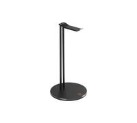 Soporte para auriculares - DELTACO GAMING GAM-070 - Aluminio - Antideslizante - Negro