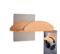 Soporte para auriculares - Soporte de madera para auriculares | Expositor práctico, organizador de escritorio y hogar, almacenamiento de auriculares, soporte elegante para accesorios de audio