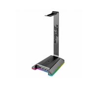 Soporte para auriculares Spirit of Gamer Sentinel 7.1 RGB USB y sonido envolvente