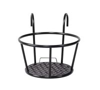 Soporte para balaustradas, hierro engrosado resistente a las inclemencias del tiempo, trampas de suspensión de balcón - para interior y exterior balcón terraza jardín patio patio porche apoyo