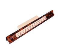 Soporte para baldosas de Mahjong | Acrílico antideslizante resistente - Juego completo de almacenamiento y empujador, ideal para niñas, familiares, amigos, hombres, niños, niñas, esposas, maridos