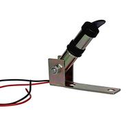 Soporte para Baliza Giratoria F.006 Tubo de Montaje para Lámpara de Advertencia 12V 24V Metal Resistente para Remolque Tractor Maquinaria Agrícola 106x23mm