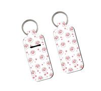 Soporte para bálsamo labial con forma de garra de gato, llavero, funda para pintalabios, para uso en viajes, anillos de bálsamo labial para uso en viajes, d