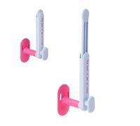 Soporte para banda para el pelo, porta bridas de pared organizador, estante extraíble para accesorios para el pelo, toallas, joyas decoración del hogar