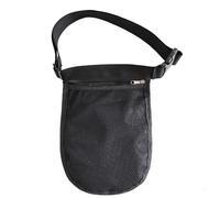 Soporte para banda para pelotas de tenis, bolsa de malla para pelotas en la cintura | Soporte para Pickleball a prueba de sudor con diseño de malla de tela Oxford | Soporte multifuncional ajustable pa