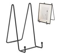 Soporte Para Bandeja Portafotos | Soporte de Pantalla Metálica Para Fotos | Soporte De Mesa De Hierro Para Tarjetas Libros Fotos Artesanía | Bandeja Álbum Pintura Y Plato