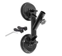 Soporte para bandera de automóvil - 13,39 * 4,84 pulgadas, soporte para bandera con resistente de instalación rápida | Soportte de montaje en poste para caravanas, camiones, barcos y yates