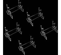 soporte para baquetas Acrílico Baqueta Mostrar Soporte Paquete De 5, Independiente Baqueta/Sables Láser Organizador Mostrar Estante, Baquetas Soportes Para Decoración Del Hogar/Tienda De Música(W 15 c