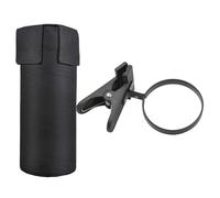 Soporte para baquetas de batería de aleación de aluminio resistente con abrazadera de montaje