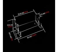 soporte para baquetas Pupitre De Pie Baqueta Bastidor, Comercial Acrílico Baquetas Expositor Soporte, Claro Tienda De Música Baquetas Soporte Para Baquetas De Percusión/Varitas/Sables Láser Colección(