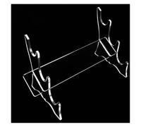 soporte para baquetas Transparente Baqueta Mostrar Estante Para Batería, Comercial Transparente Baqueta Mostrar Soporte Con Película, Acrílico claro Baquetas Soporte Para Colección De Sables Láser(W 1